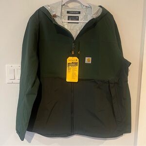 Carhartt Mens Storm Defender Lightweight Packable Waterproof Jacket XL Relaxed